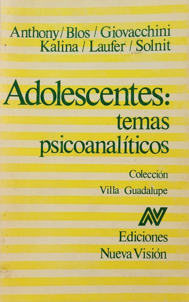 Adolescentes Temas Psicoanalíticos