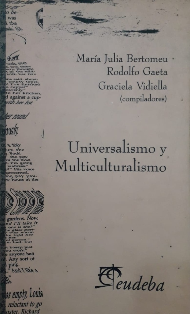 Universalismo Y Multiculturalismo