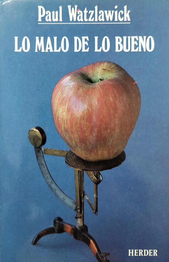 Lo malo de lo bueno