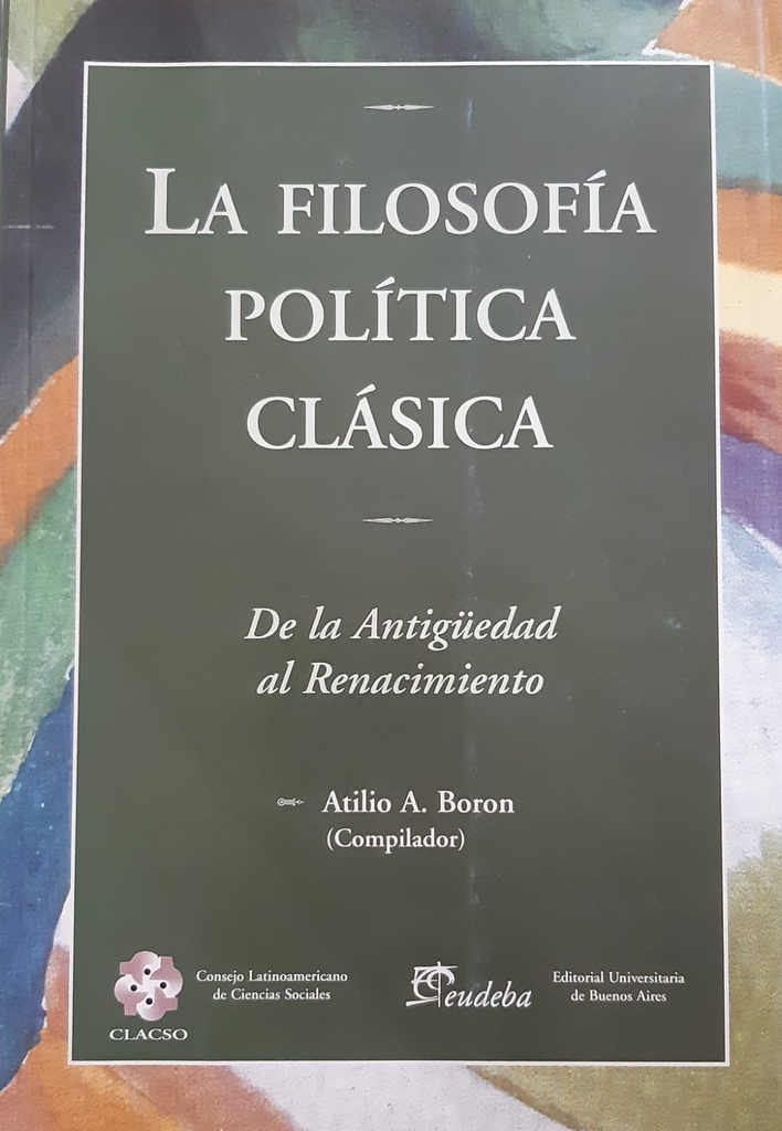 Filosofia Politica Clasica