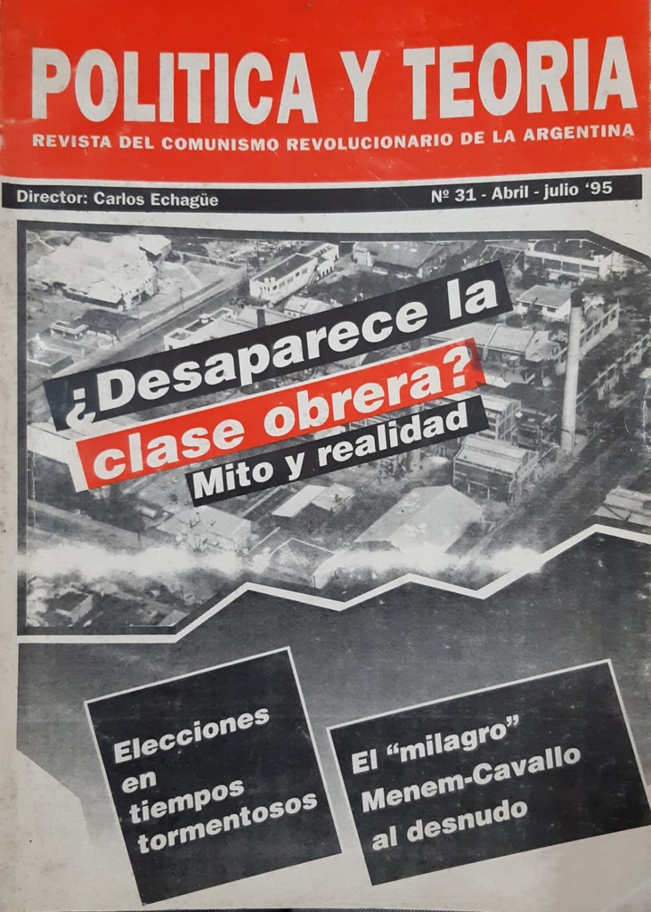 Revista Argentina de Política y Teoría N°31