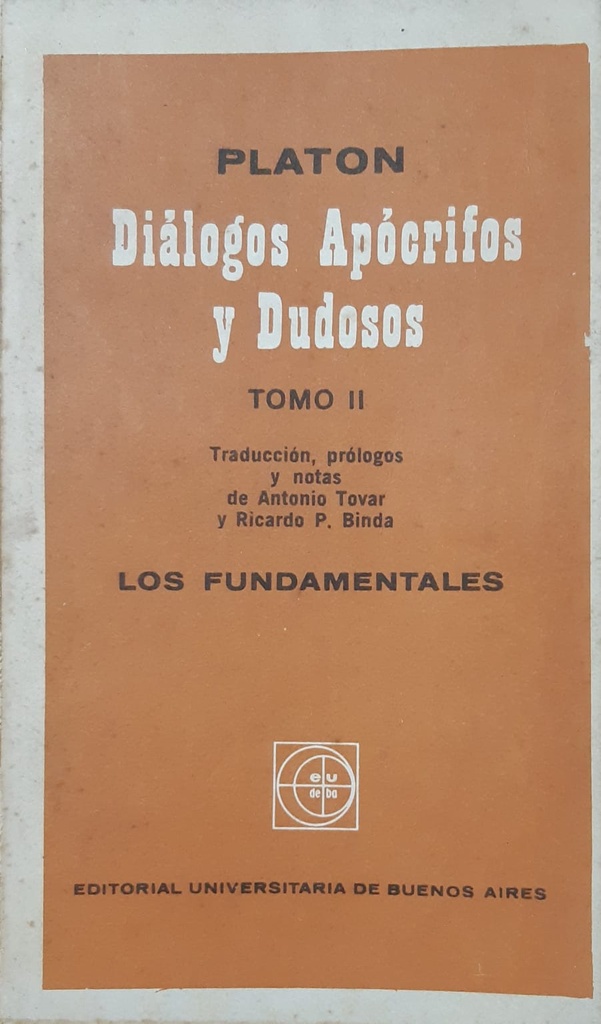 Diálogos Apócrifos y Dudosos