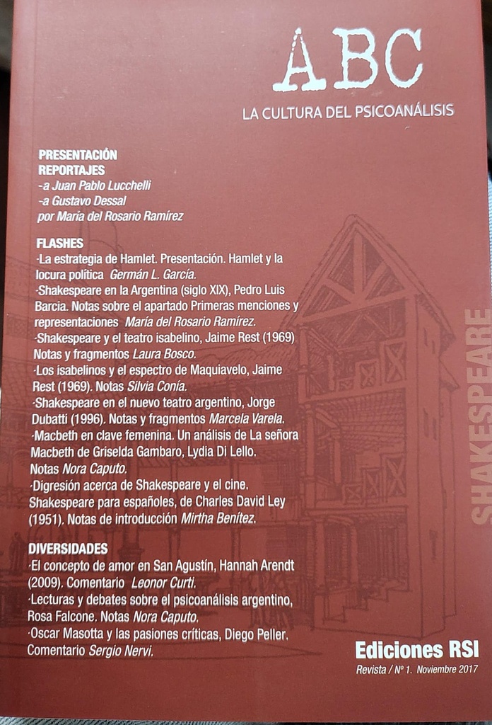 Revista ABC. La Cultura Del Psicoanálisis Nº1