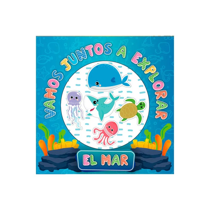VAMOS JUNTOS A EXPLORAR EL MAR  CON PIEZAS DE MADERA