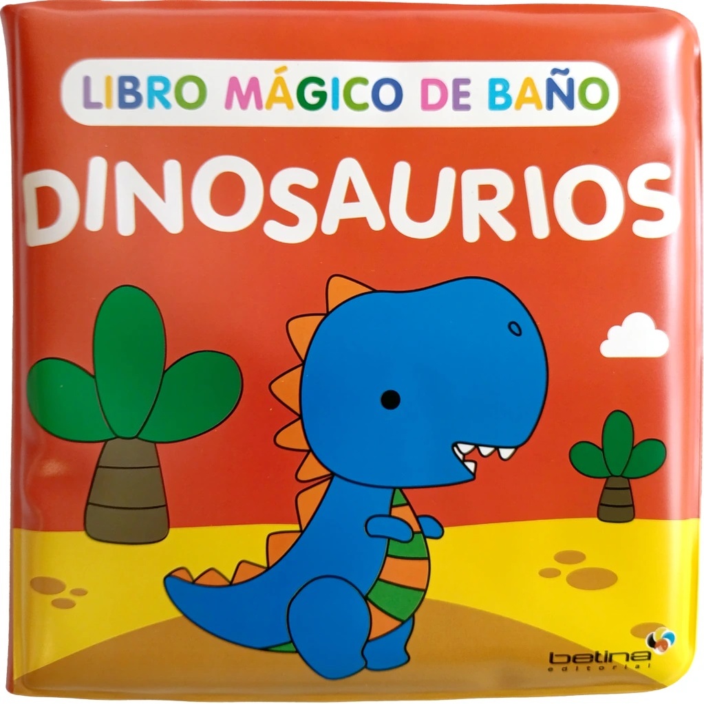 LIBRO MAGICO DE BAÑO DINOSAURIOS