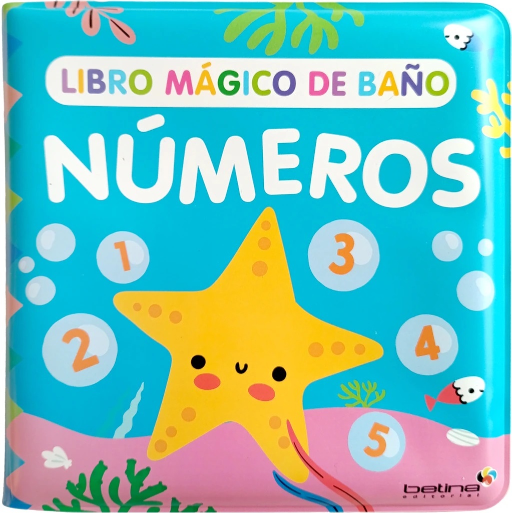 LIBRO MAGICO DE BAÑO NUMEROS