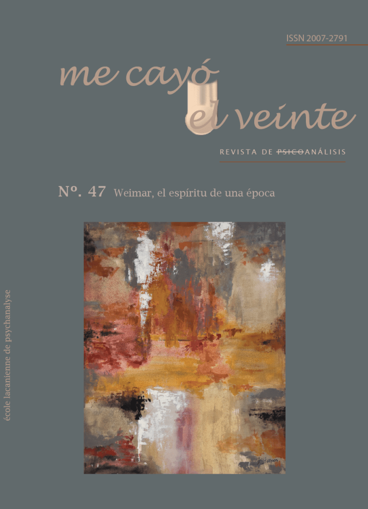 Nº 47 Weimar, el espíritu de una época