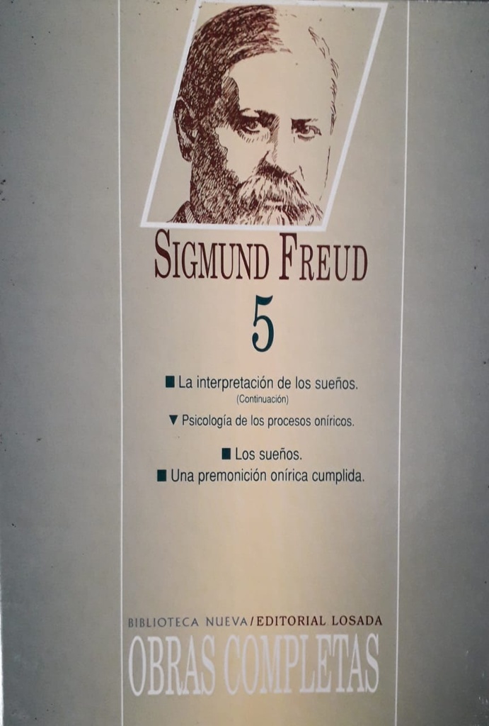 Sigmund Freud. Obras Completas 5