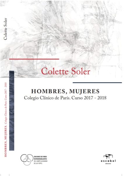 Hombres, Mujeres. Colegio Clínico de París.Curso 2017-2018