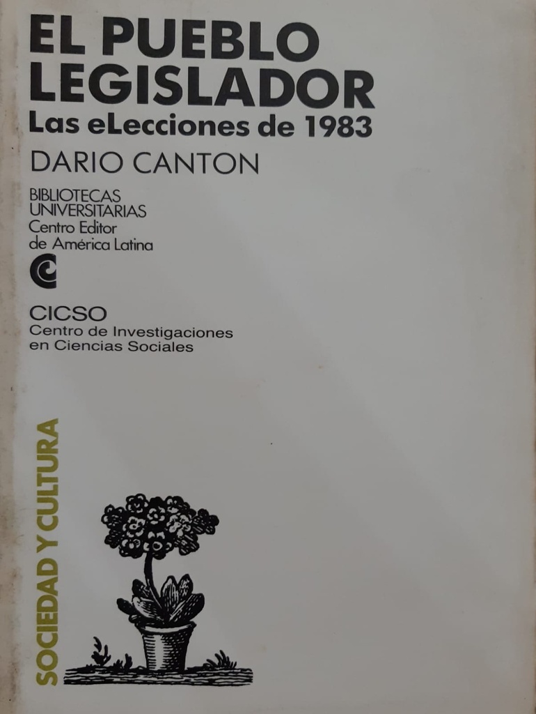 El Pueblo Legislador. La elecciones de 1983