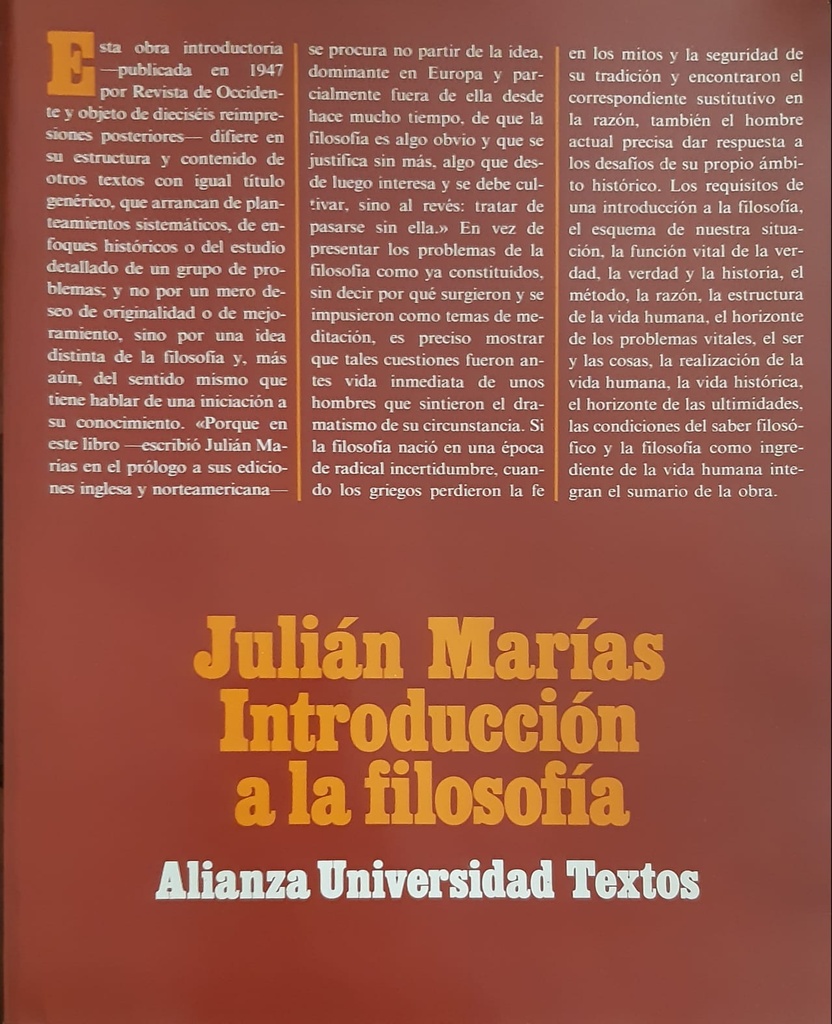 Introducción A La Filosofía