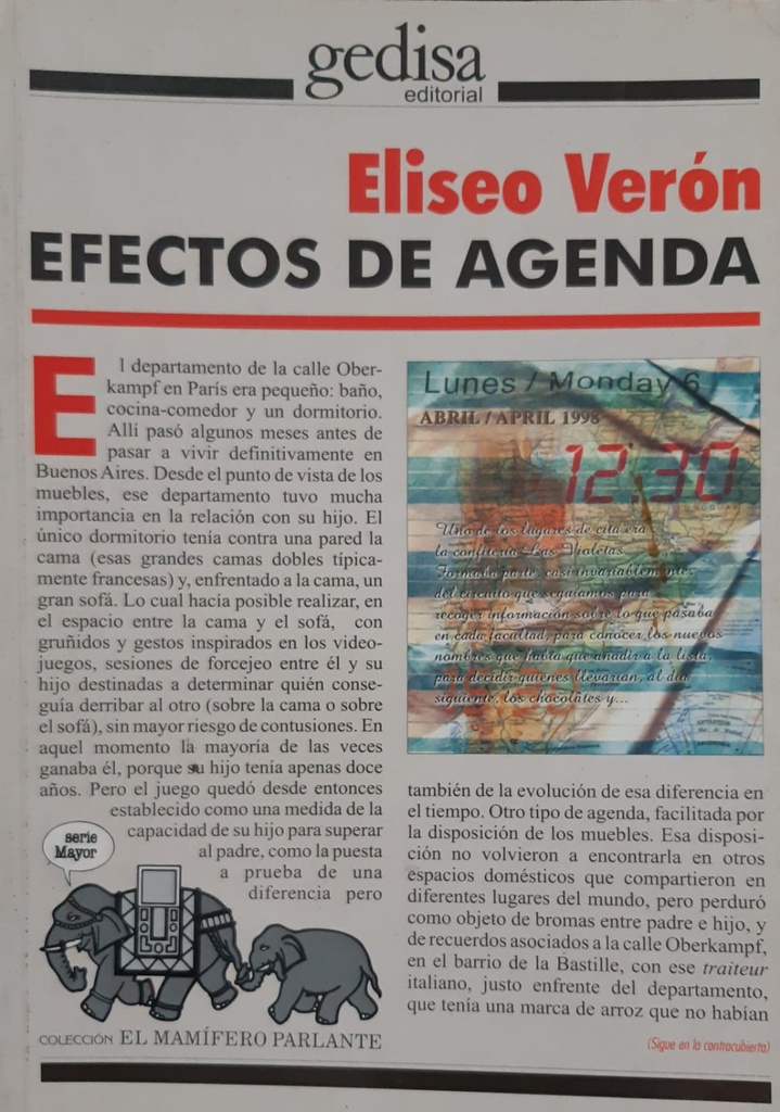 Efectos de agenda