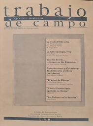 Revista Trabajo De Campo N°2