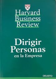 Dirigir Personas en la Empresa