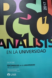 PSICOANALISIS EN LA UNIVERSIDAD 1