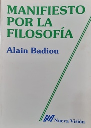 Manifiesto Por La Filosofía