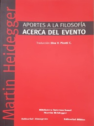 Aportes a la Filosofía. Acerca del Evento