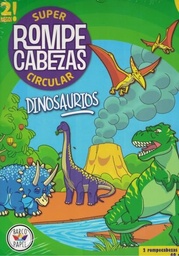DINOSAURIOS - ROMPECABEZAS CIRCULAR