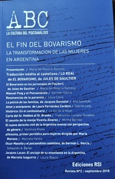 Revista ABC. La Cultura Del Psicoanálisis Nº2