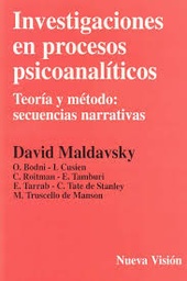 Investigaciones En Procesos Psicoanalíticos. Teoría y Método: Secuencias Narrativas
