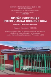 Diseño Curricular Intercultural Bilingüe Qom