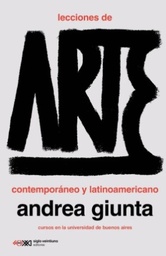 LECCIONES DE ARTE CONTEMPORANEO Y LATINOAMERICANO
