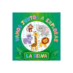 VAMOS JUNTOS A EXPLORAR LA SELVA   CON PIEZAS DE MADERA