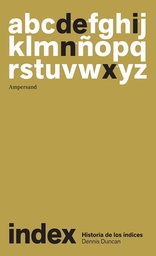 Index. Historia de los índices