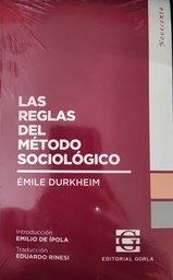 Las reglas del método sociológico