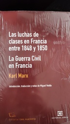 Las luchas de clases en Francia entre 1848 y 1850
