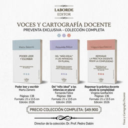COLECCIÓN VOCES Y CARTOGRAFÍA DOCENTE