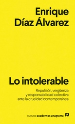 Lo intolerable. Repulsión, vergüenza y responsabilidad colectiva ante la crueldad contemporánea