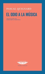 EL ODIO A LA MÚSICA