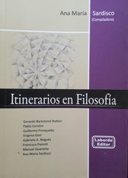 Itinerarios En Filosofía