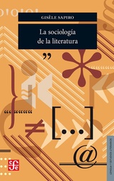 La Sociología De La Literatura