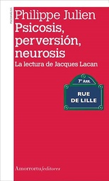 Psicosis, perversión, neurosis. La lectura de Jacques Lacan