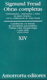 O.Completas Freud Tomo XIV. «Contribución a la historia del movimiento psicoanalítico», Trabajos sobre metapsicología, y otras obras (1914-1916)