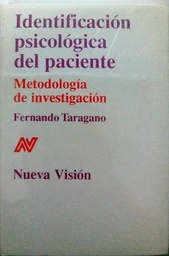 Identificación Psicológica del Paciente. Metodología de investigación