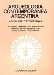 Arqueología Contemporánea Argentina